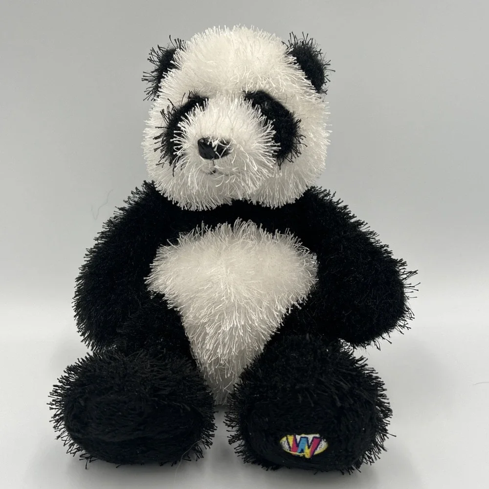 Panda Bear GANZ Webkinz HM 111 Plush Stuffed Animal NO CODE‎
